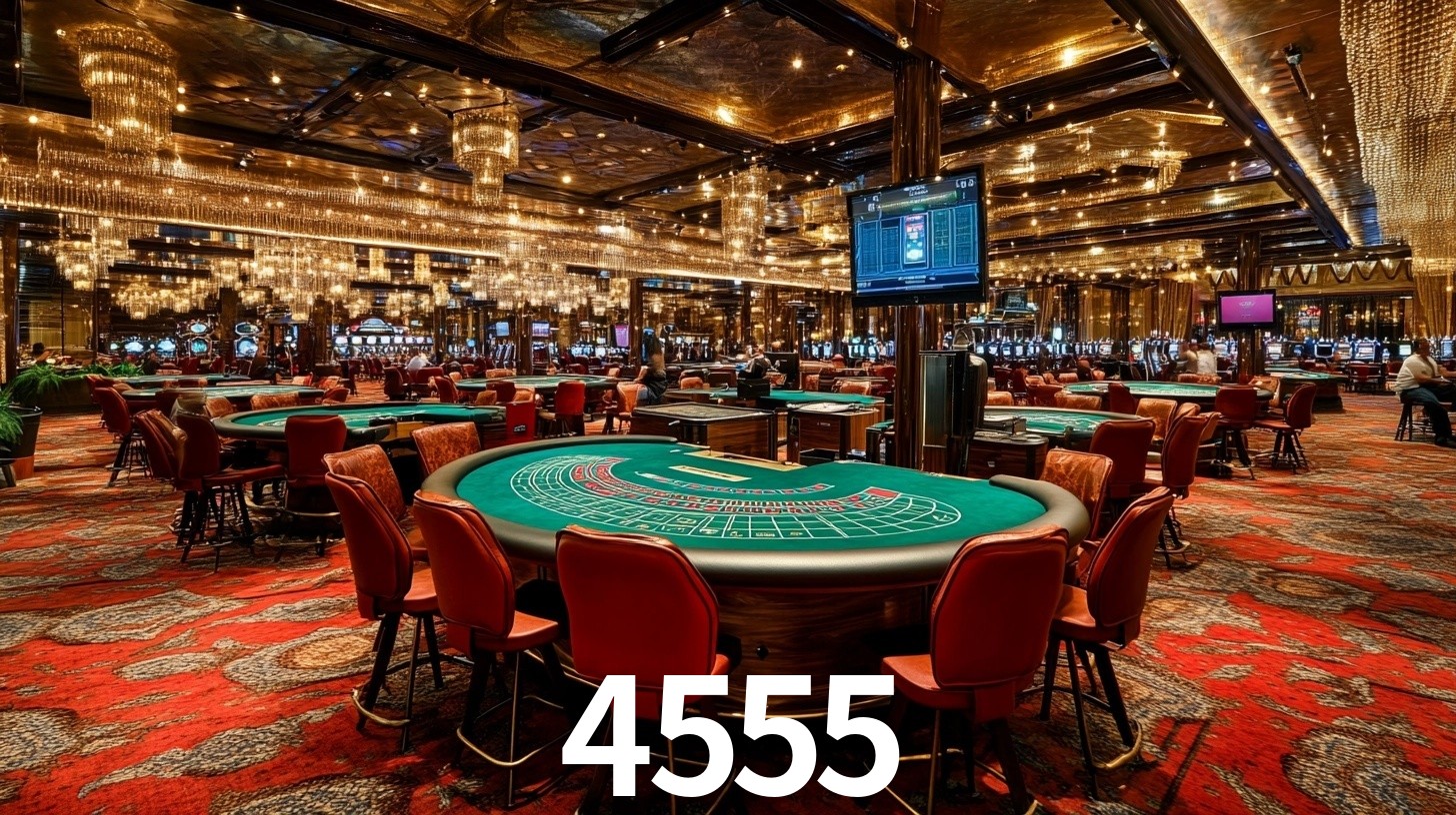 Sinta a adrenalina dos jogos de cassino com 4555